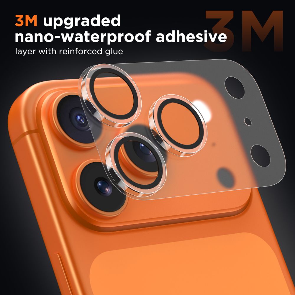 Tech-Protect Camfull Fit+ Camera Cover for iPhone 17 Pro Max_3