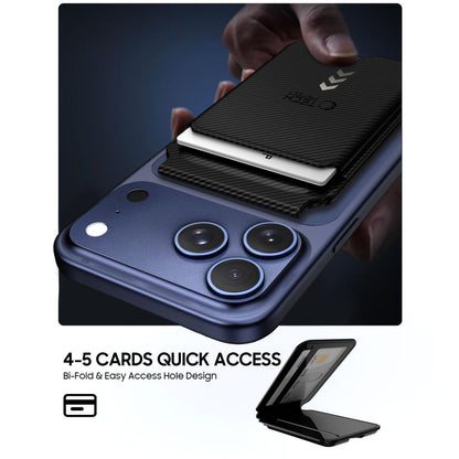 Tech-Protect MagWallet Stand MagSafe Magnetic Phone Wallet - Black_1