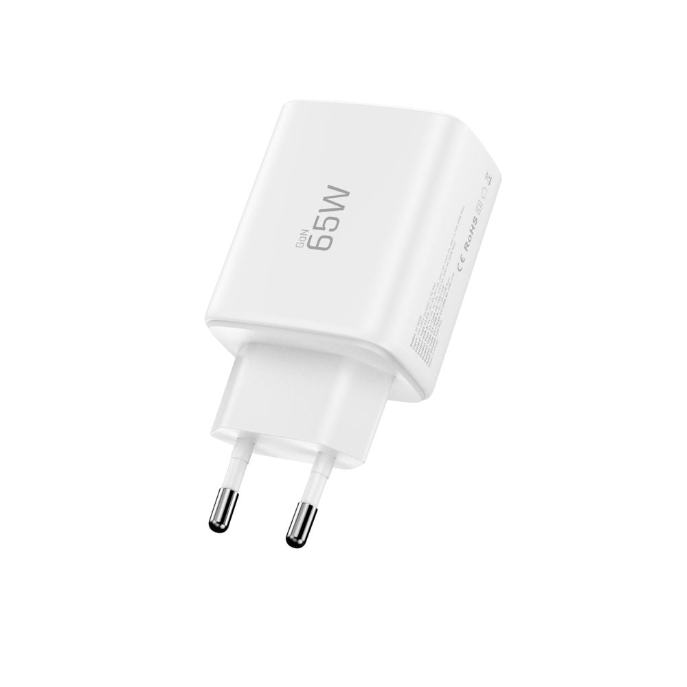 Tech-Protect NCA65W-GAN 3-Port 65W Wall Charger - White_2
