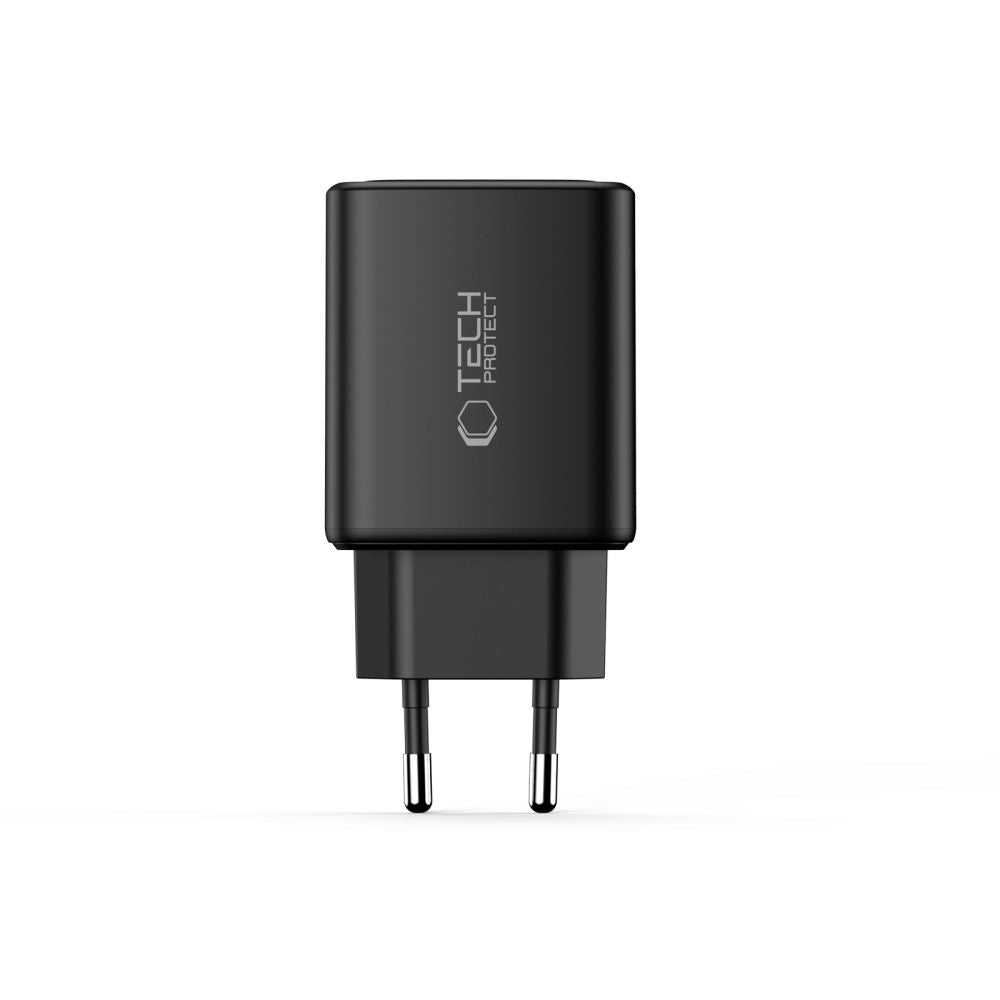 Tech-Protect NCA65W-GAN 3-Port 65W Wall Charger - Black_2