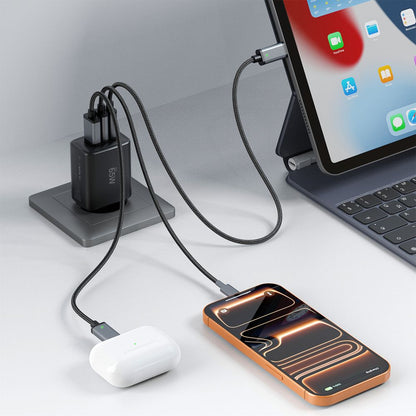Tech-Protect NCA65W-GAN 3-Port 65W Wall Charger - Black_7