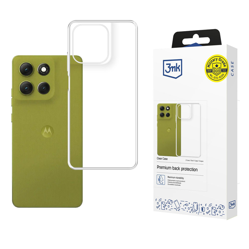 3mk Clear Case for Motorola Moto G86 / G86 Power - transparent_0