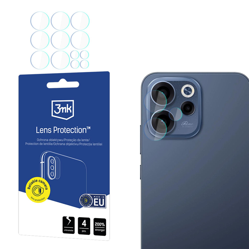 3mk Lens Protection Hybrid Camera Lens Glass for Oppo Reno 15 F 5G / Reno 15 FS 5G (CPH2801)_0