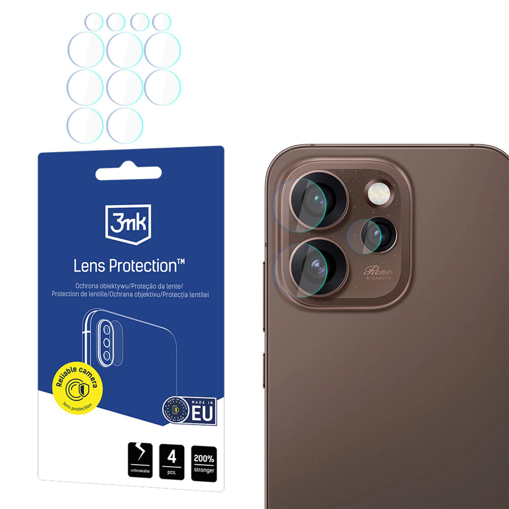 3mk Lens Protection Hybrid Camera Lens Glass for Oppo Reno 15 Pro Max 5G (CPH2811)_0