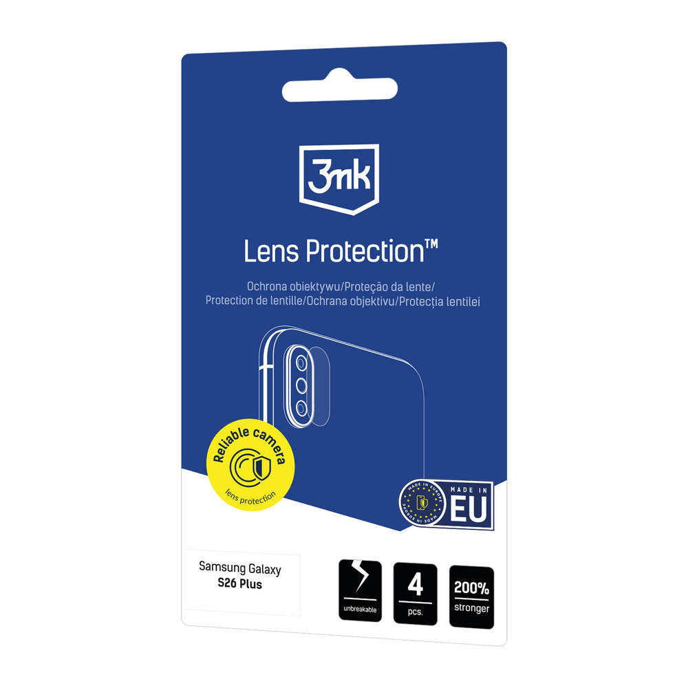 3mk Lens Protection Hybrid Glass for the Camera Lens on Samsung Galaxy S26+_4