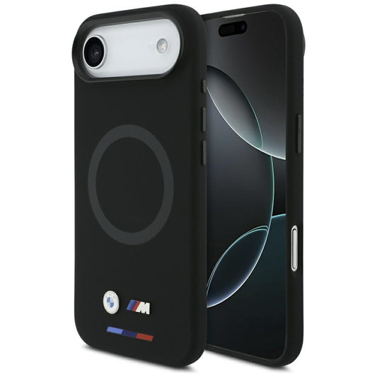 BMW M Silicon Logo MagSafe Case for iPhone Air - Black_0