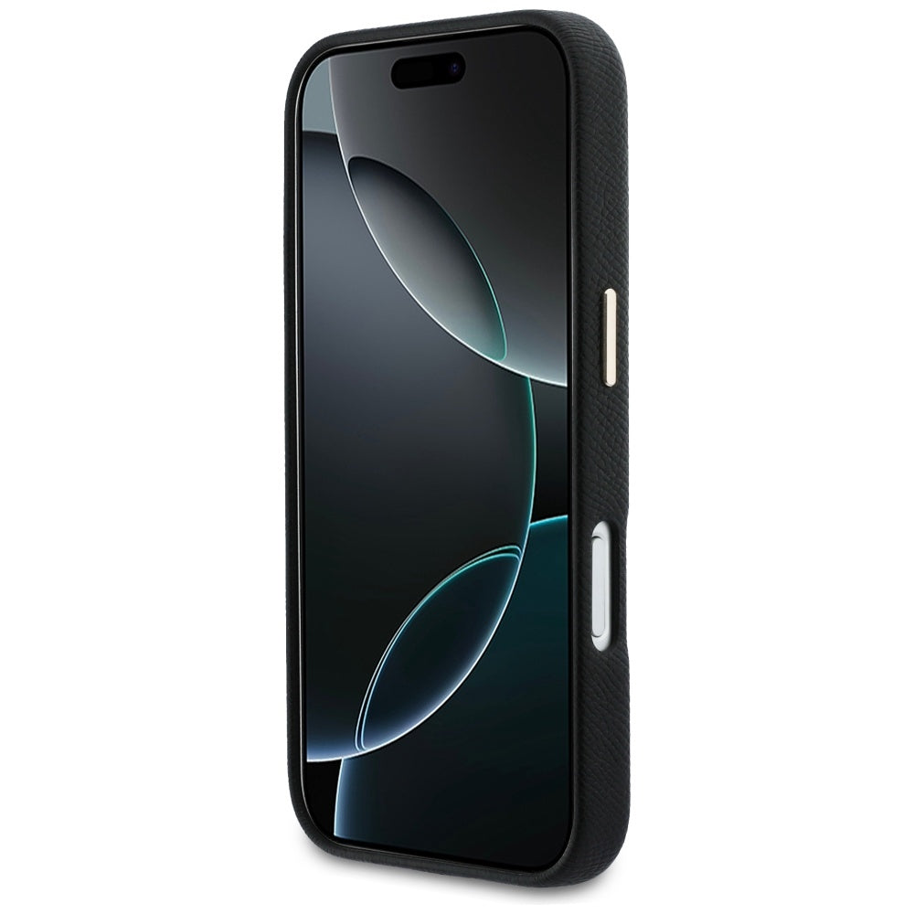 Guess FW Resin Logo Case for iPhone 17 Pro - Black_4