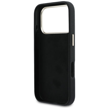 Guess FW Resin Logo Case for iPhone 17 Pro - Black_6