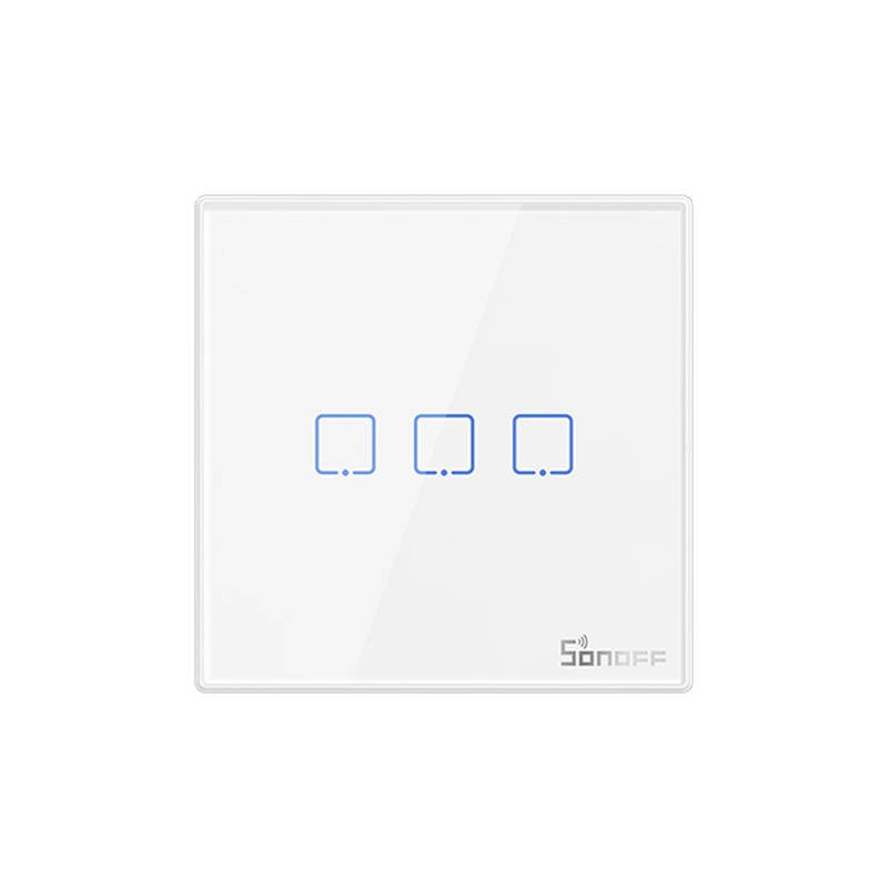 Smart Wireless Wall Switch Sonoff T2EU3C-RF 433MHz (3-channel)_1