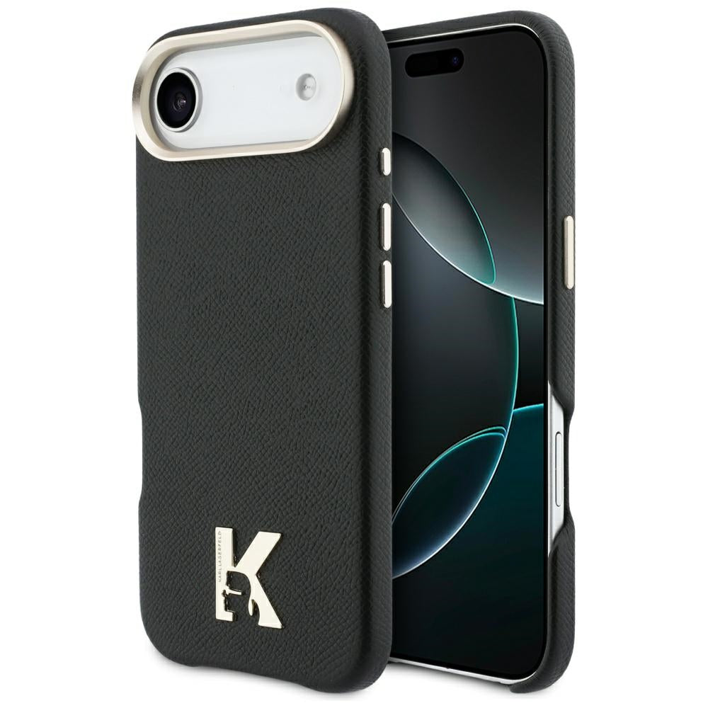 Karl Lagerfeld Karl Head Logo MagSafe Case for iPhone Air - Black_0