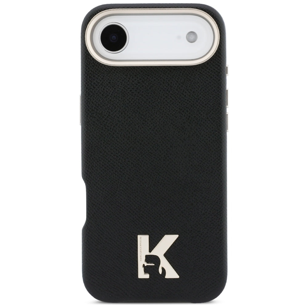 Karl Lagerfeld Karl Head Logo MagSafe Case for iPhone Air - Black_2