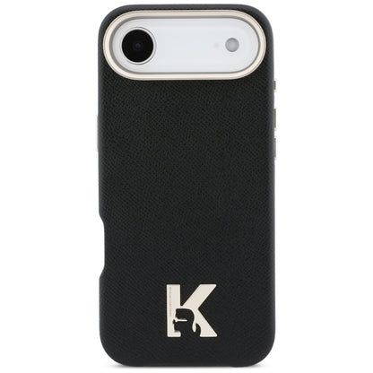 Karl Lagerfeld Karl Head Logo MagSafe Case for iPhone Air - Black_2