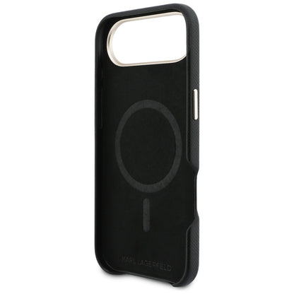 Karl Lagerfeld Karl Head Logo MagSafe Case for iPhone Air - Black_6