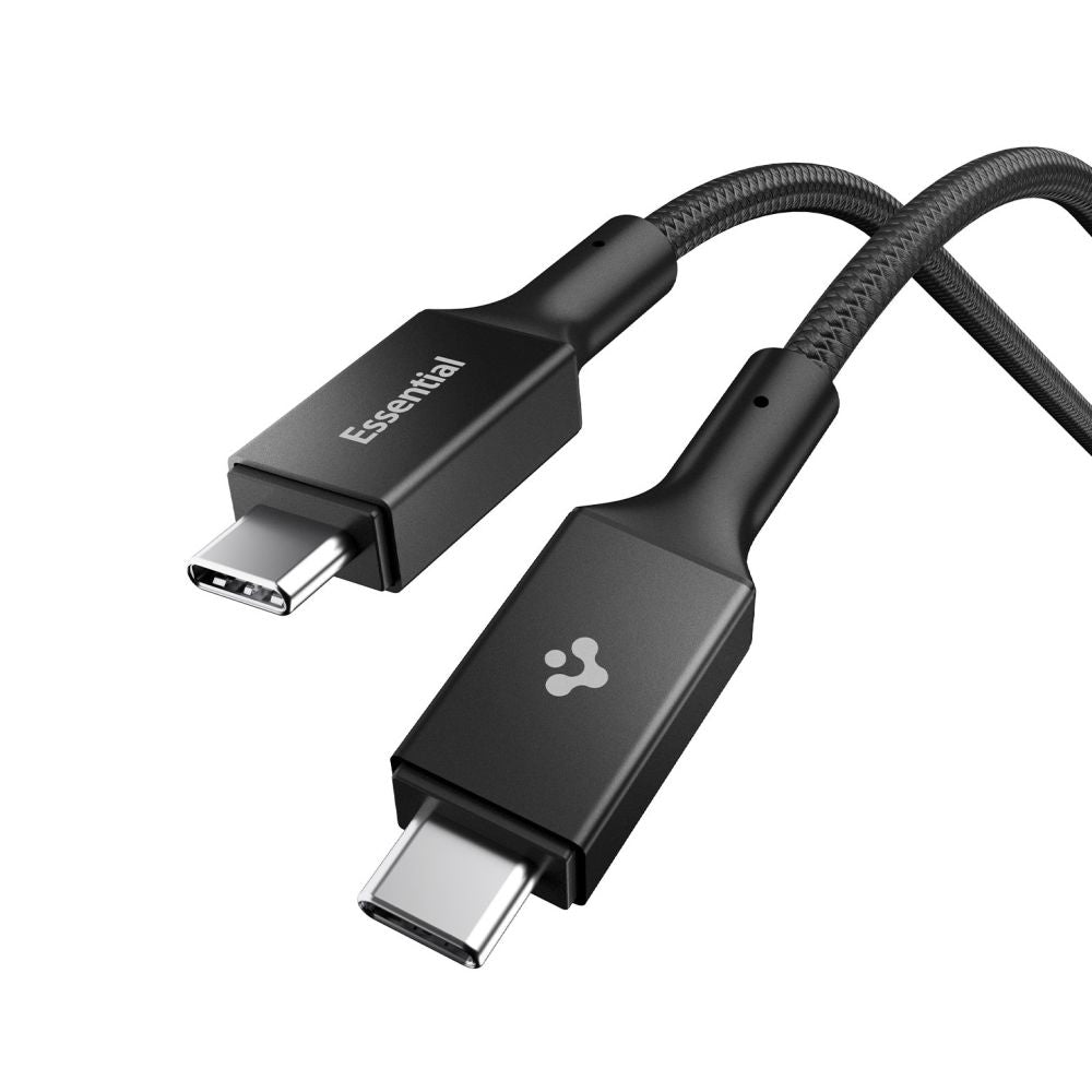 USB-C to USB-C Cable Spigen EB24015CC, 240W, 1.5m, Black ACA10423 _0