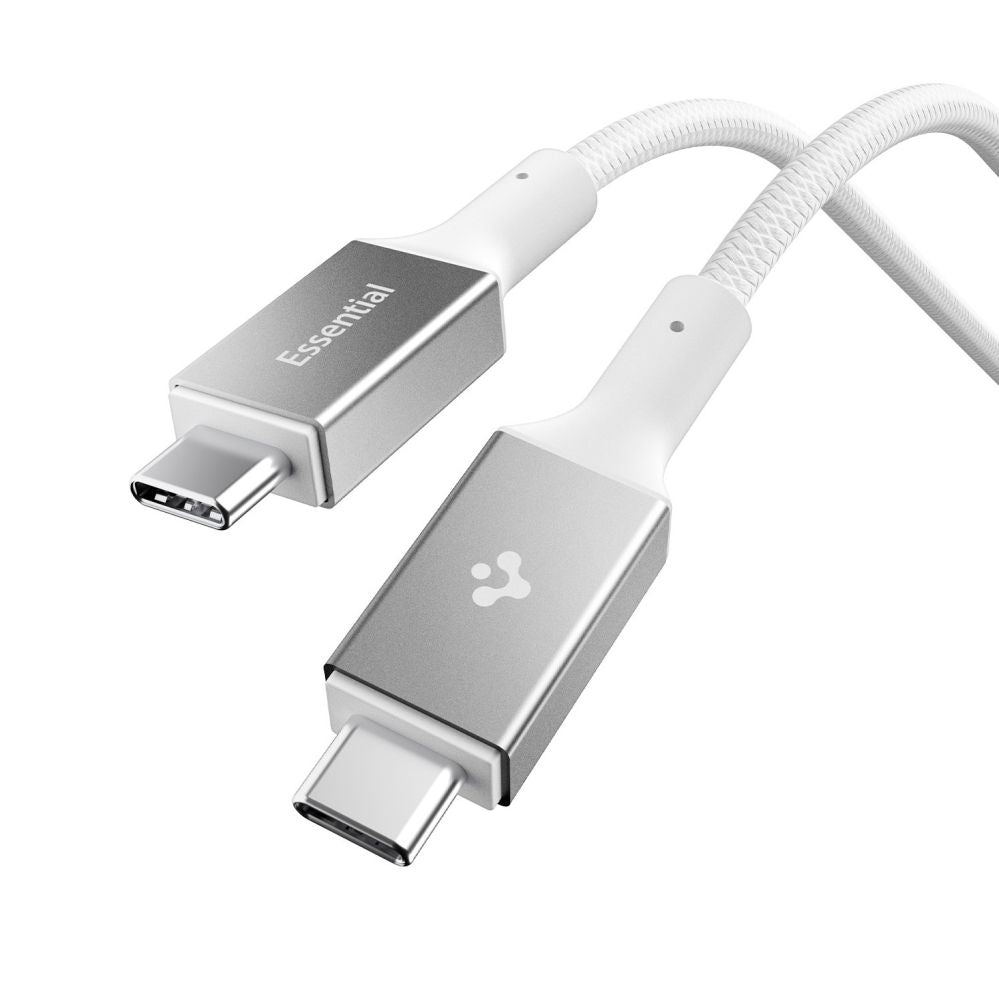 USB-C to USB-C Cable Spigen EB24015CC, 240W, 1.5m, White ACA10422 _0