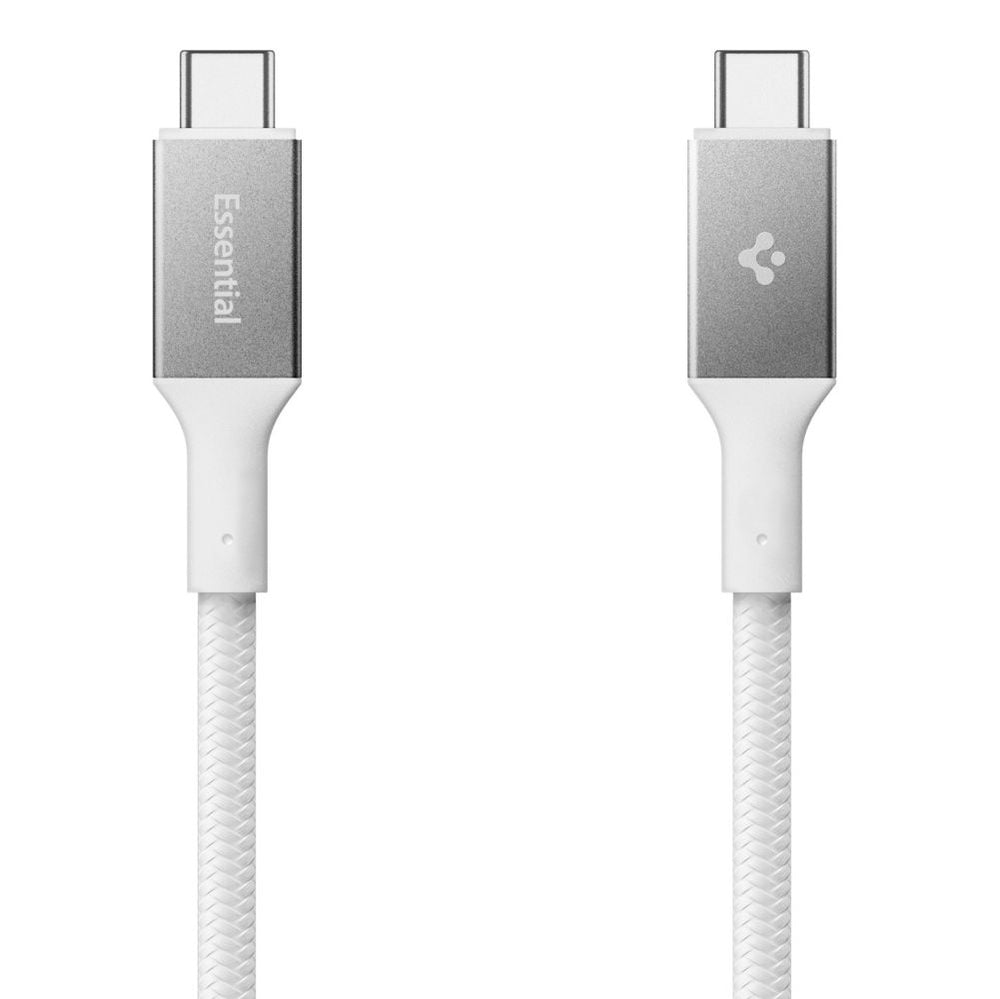USB-C to USB-C Cable Spigen EB24015CC, 240W, 1.5m, White ACA10422 _1