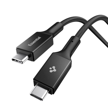 USB-C to USB-C Cable Spigen EB10015CC, 100W, 5A, 1.5m, Black ACA10421 _0