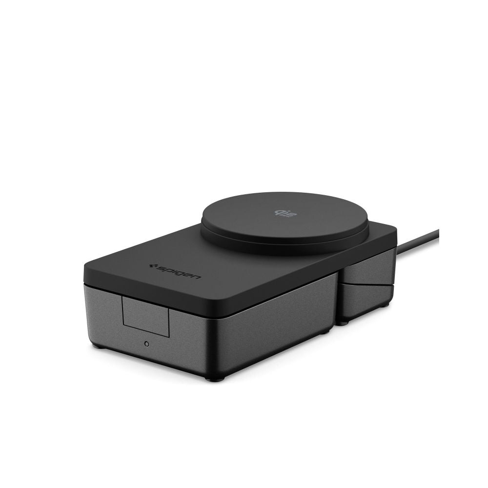 Wireless Charger Spigen EF323MQ Essential 3in1, 25W, Black ACH10398 _4