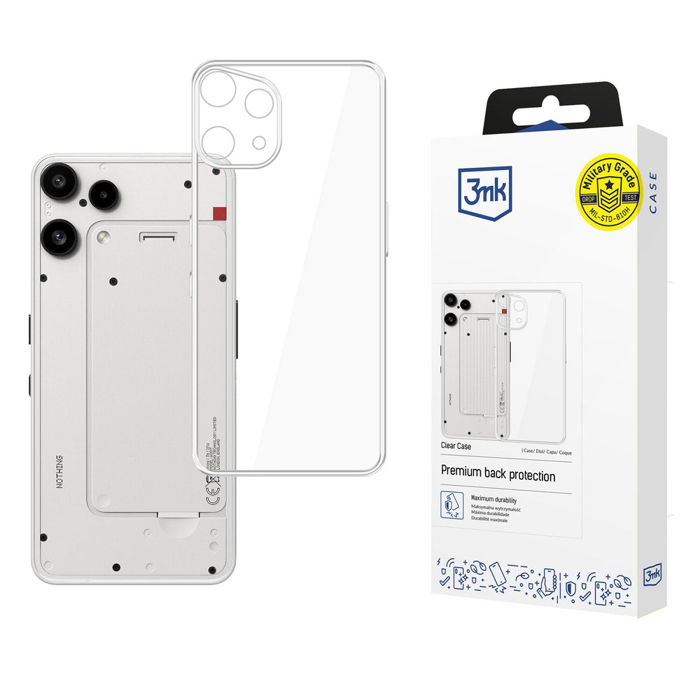3mk Clear Case for Nothing Phone (3a) Lite - transparent_0