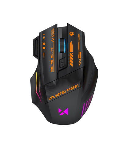 Wozinsky WMGB-1179 Wireless Optical Gaming Mouse with Built-in Rechargeable Battery 3200 DPI with Backlight - Black_1