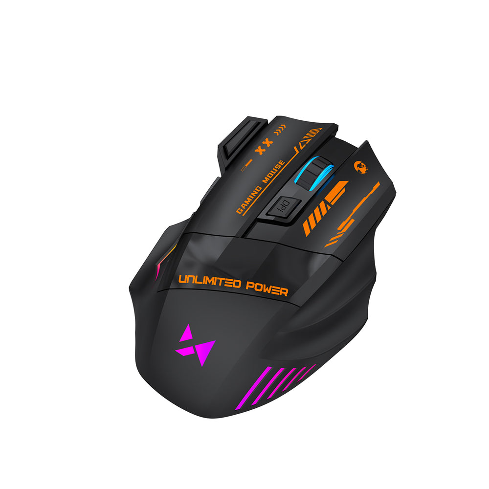 Wozinsky WMGB-1179 Wireless Optical Gaming Mouse with Built-in Rechargeable Battery 3200 DPI with Backlight - Black_3
