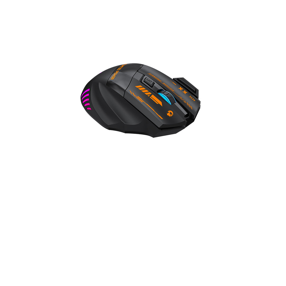 Wozinsky WMGB-1179 Wireless Optical Gaming Mouse with Built-in Rechargeable Battery 3200 DPI with Backlight - Black_5