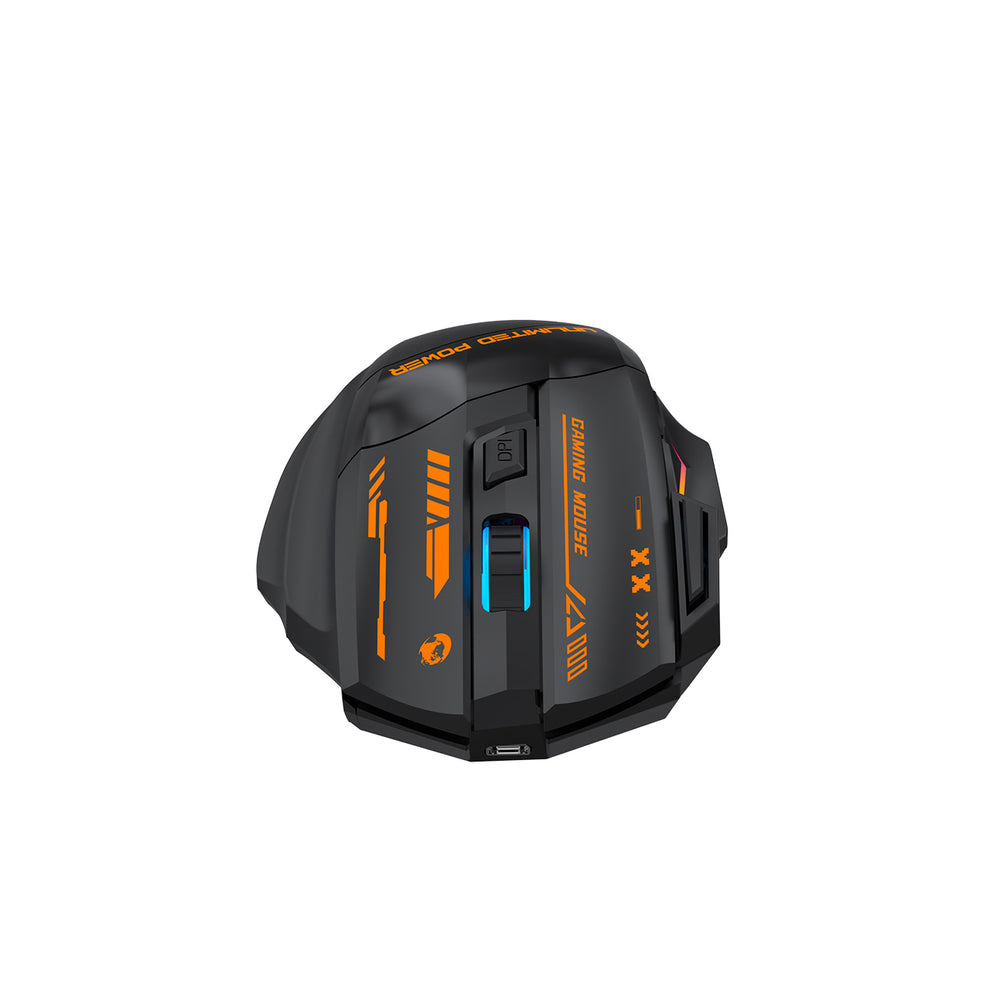Wozinsky WMGB-1179 Wireless Optical Gaming Mouse with Built-in Rechargeable Battery 3200 DPI with Backlight - Black_6