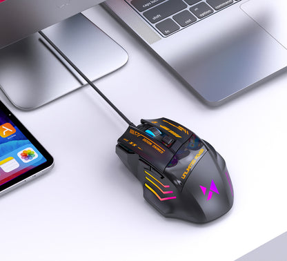 Wozinsky WMGK-1179W Wired Optical Gaming Mouse 7200 DPI with Backlight - Black_10