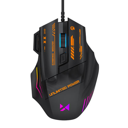 Wozinsky WMGK-1179W Wired Optical Gaming Mouse 7200 DPI with Backlight - Black_2