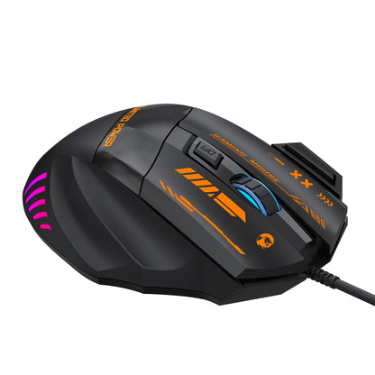 Wozinsky WMGK-1179W Wired Optical Gaming Mouse 7200 DPI with Backlight - Black_5