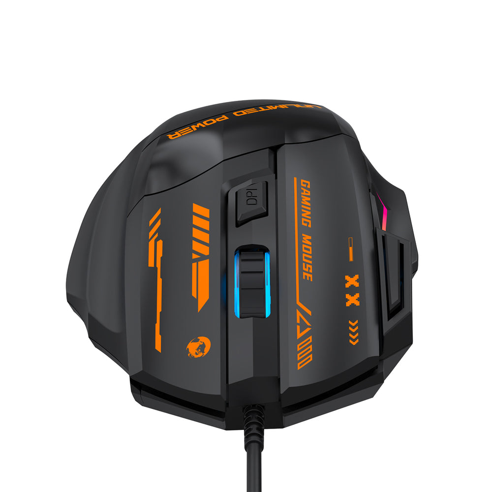 Wozinsky WMGK-1179W Wired Optical Gaming Mouse 7200 DPI with Backlight - Black_6