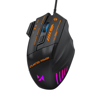 Wozinsky WMGK-1179W Wired Optical Gaming Mouse 7200 DPI with Backlight - Black_8