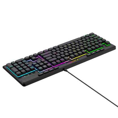 Wozinsky WKG-1044 Wired Backlit Membrane Gaming Keyboard - Black_6