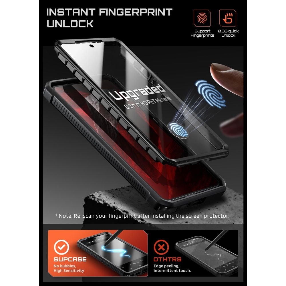 Supcase Unicorn Beetle Pro Mag MagSafe 2-set Case for Samsung Galaxy S26 Ultra - Black_8