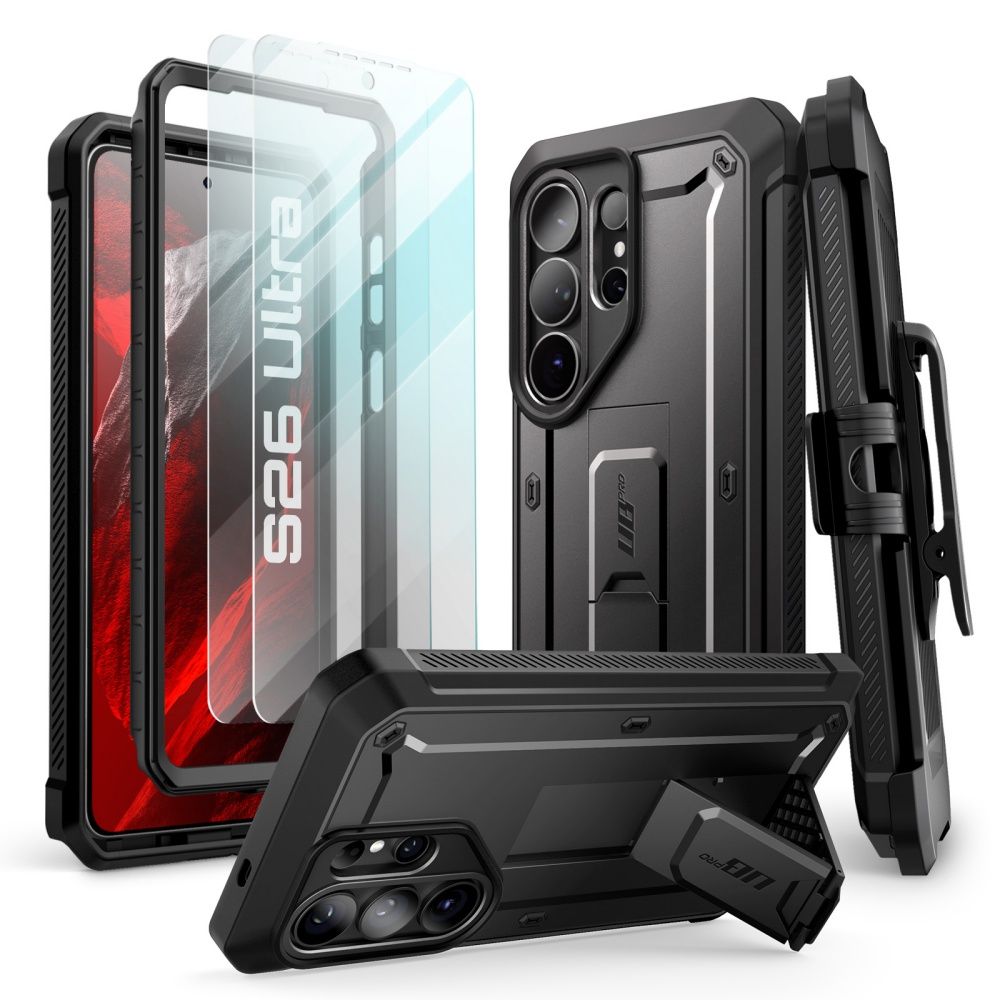 Supcase Unicorn Beetle Pro 2-Pack Case for Samsung Galaxy S26 Ultra - Black_0