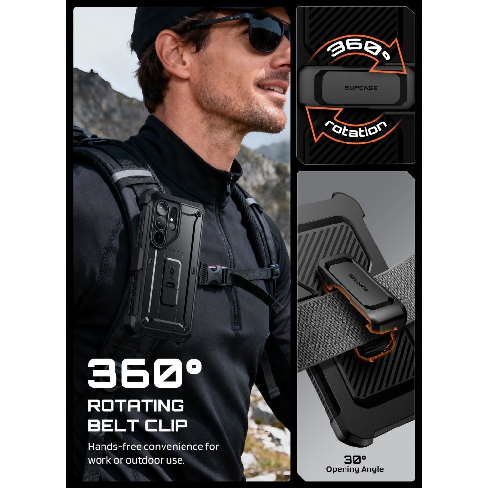 Supcase Unicorn Beetle Pro 2-Pack Case for Samsung Galaxy S26 Ultra - Black_6