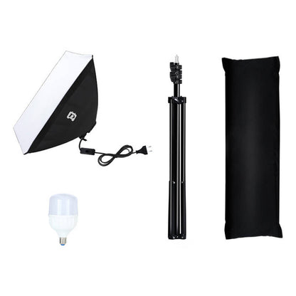 Studio set Puluz softbox 50x70cm, tripod, LED bulb 1 pcs PU5070EU_2