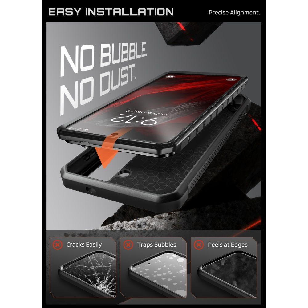 Supcase Unicorn Beetle Pro Mag MagSafe 2-Set Case for Samsung Galaxy S26 - Black_9