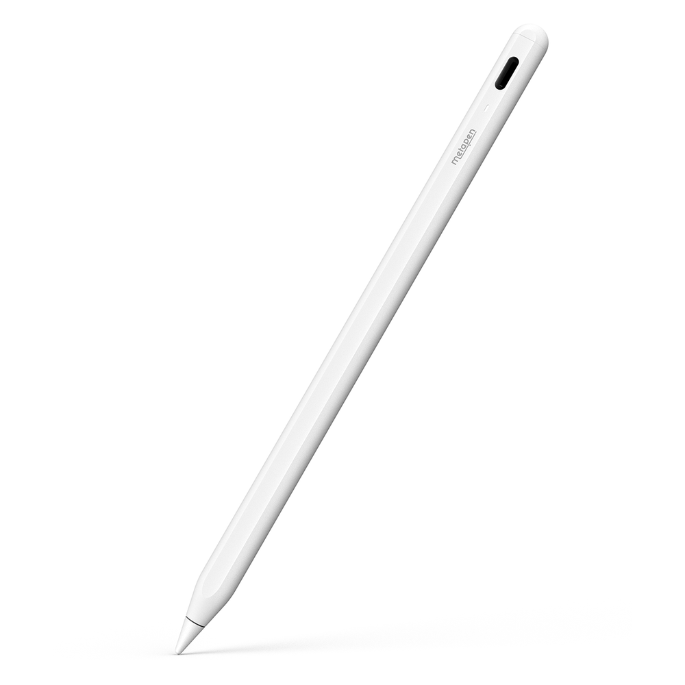 Pencil Metapen A8 for Apple iPad, Active Version, White ME-APP152 _0