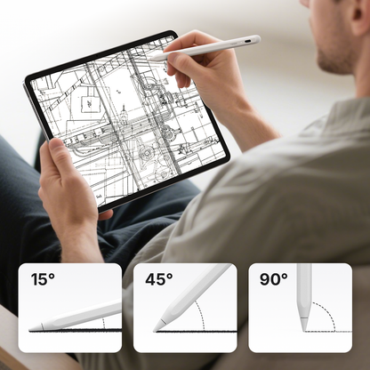 Pencil Metapen A8 for Apple iPad, Active Version, White ME-APP152 _2