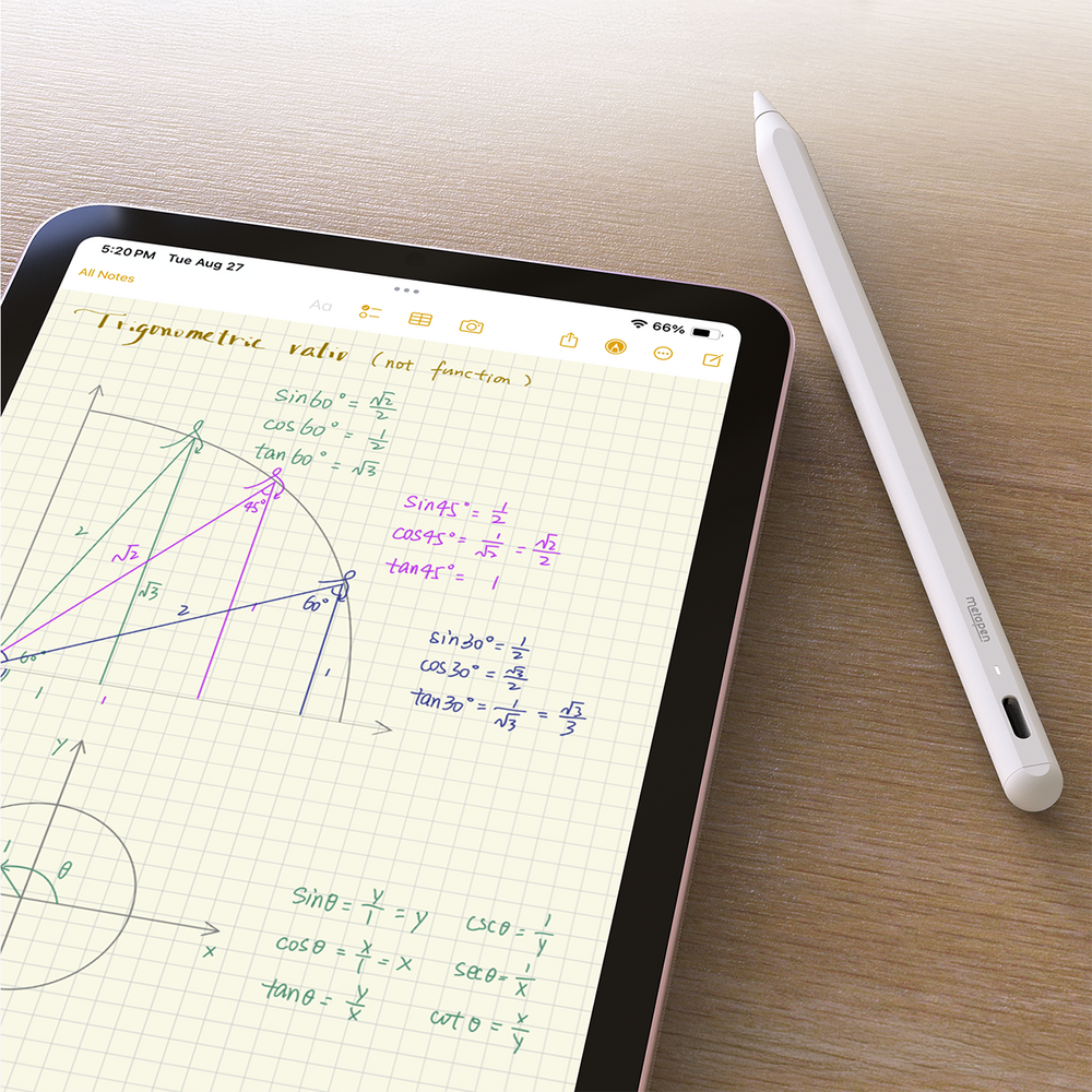 Pencil Metapen A8 for Apple iPad, Active Version, White ME-APP152 _3