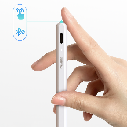 Pencil Metapen A8 for Apple iPad, Active Version, White ME-APP152 _6