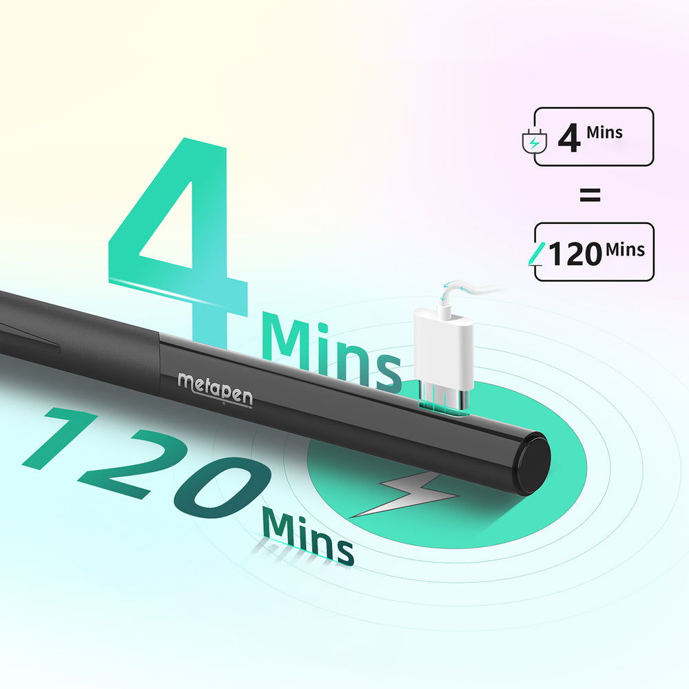 Metapen Pencil D1 stylus for iPad - black_1