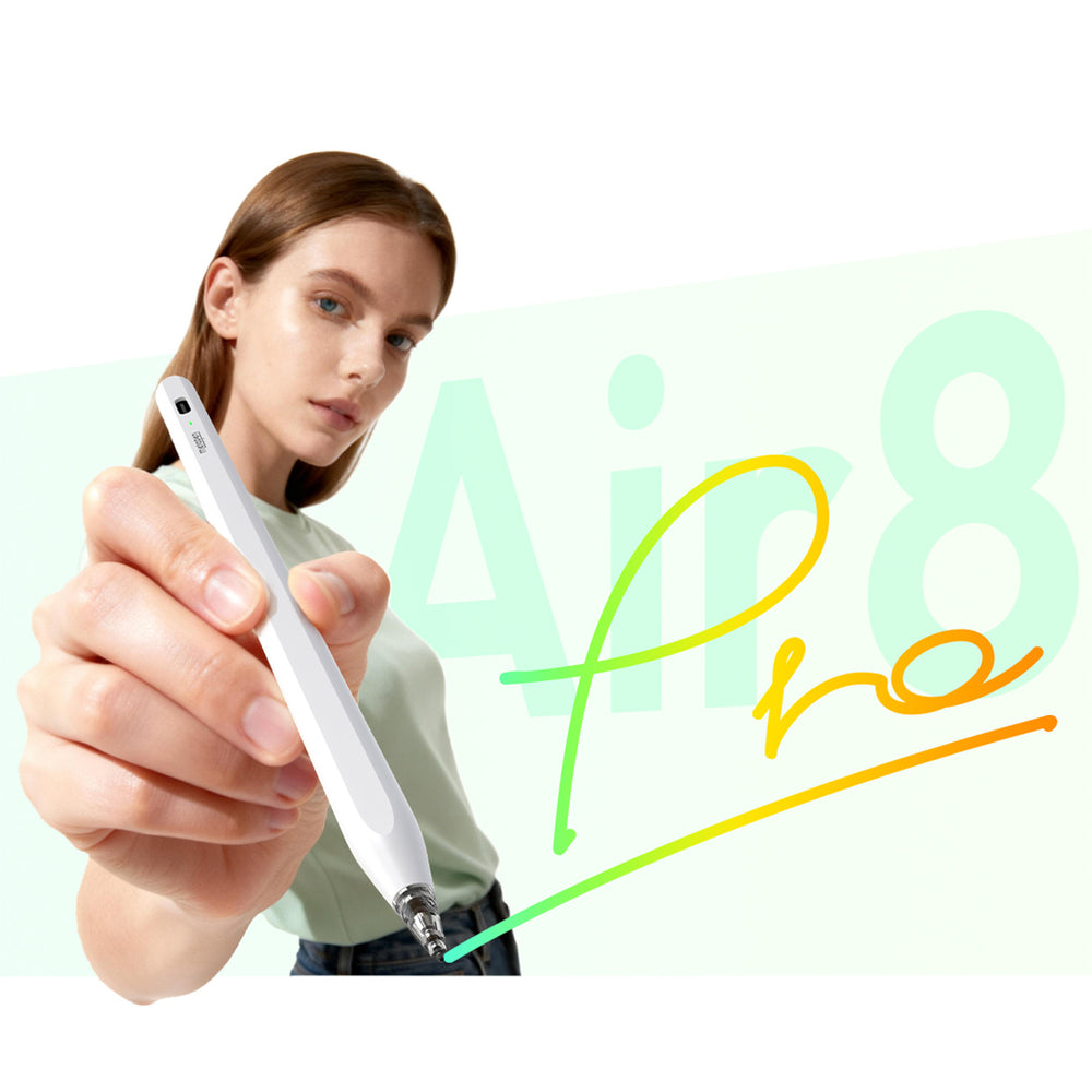 Metapen Pencil Air8 Pro for iPad - White_2