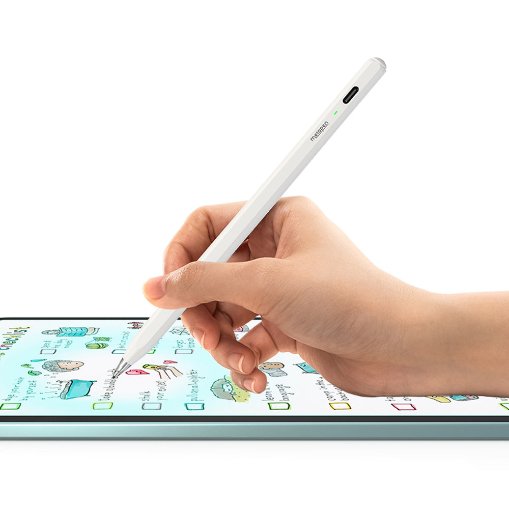 Metapen Pencil Air8 Pro for iPad - White_3