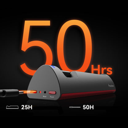 Meatmeet Pro smart kitchen thermometer with Bluetooth/WiFi app, grill, oven, smoker - black_1