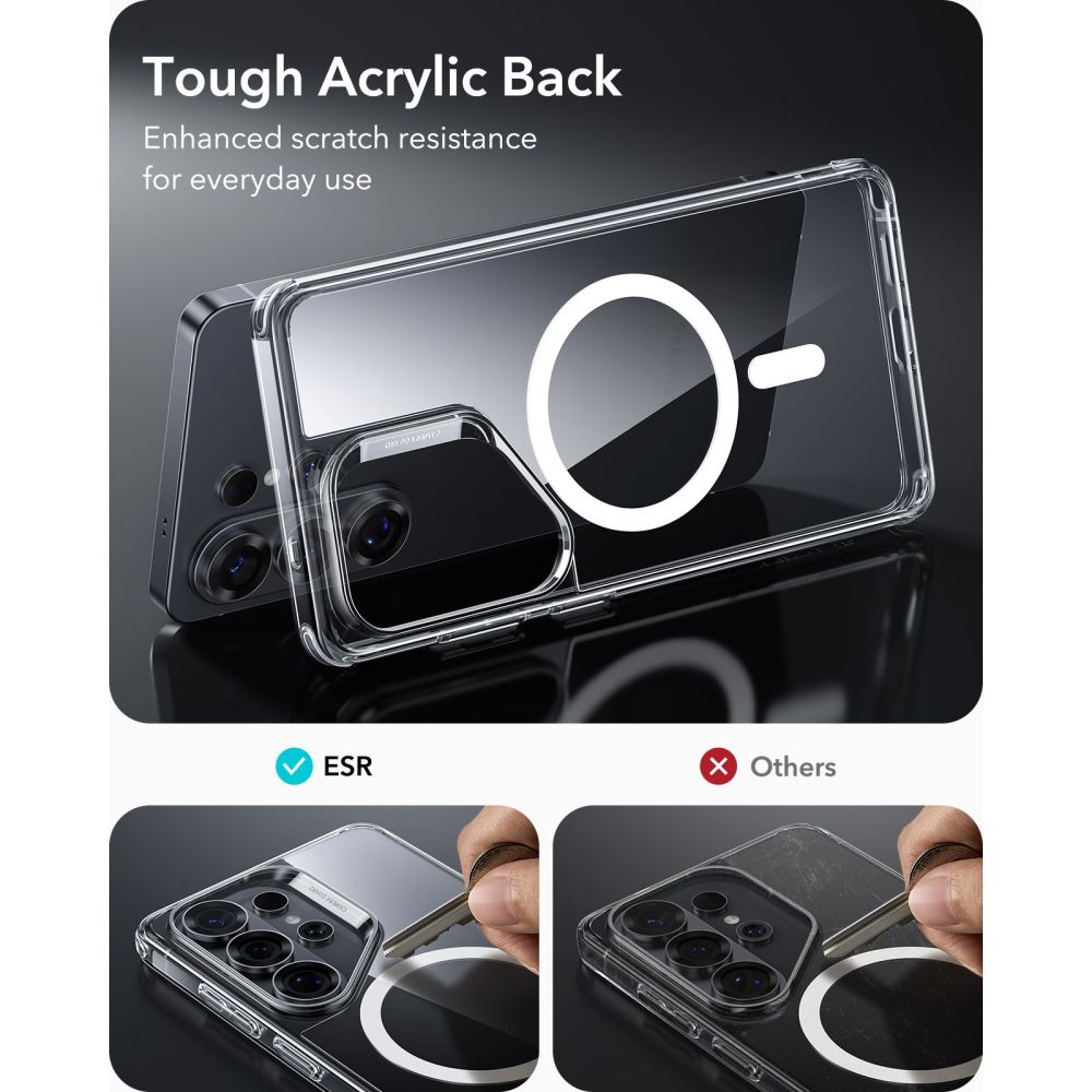 ESR Classic Hybrid MagSafe Case for Samsung Galaxy S26 Ultra - Transparent_1