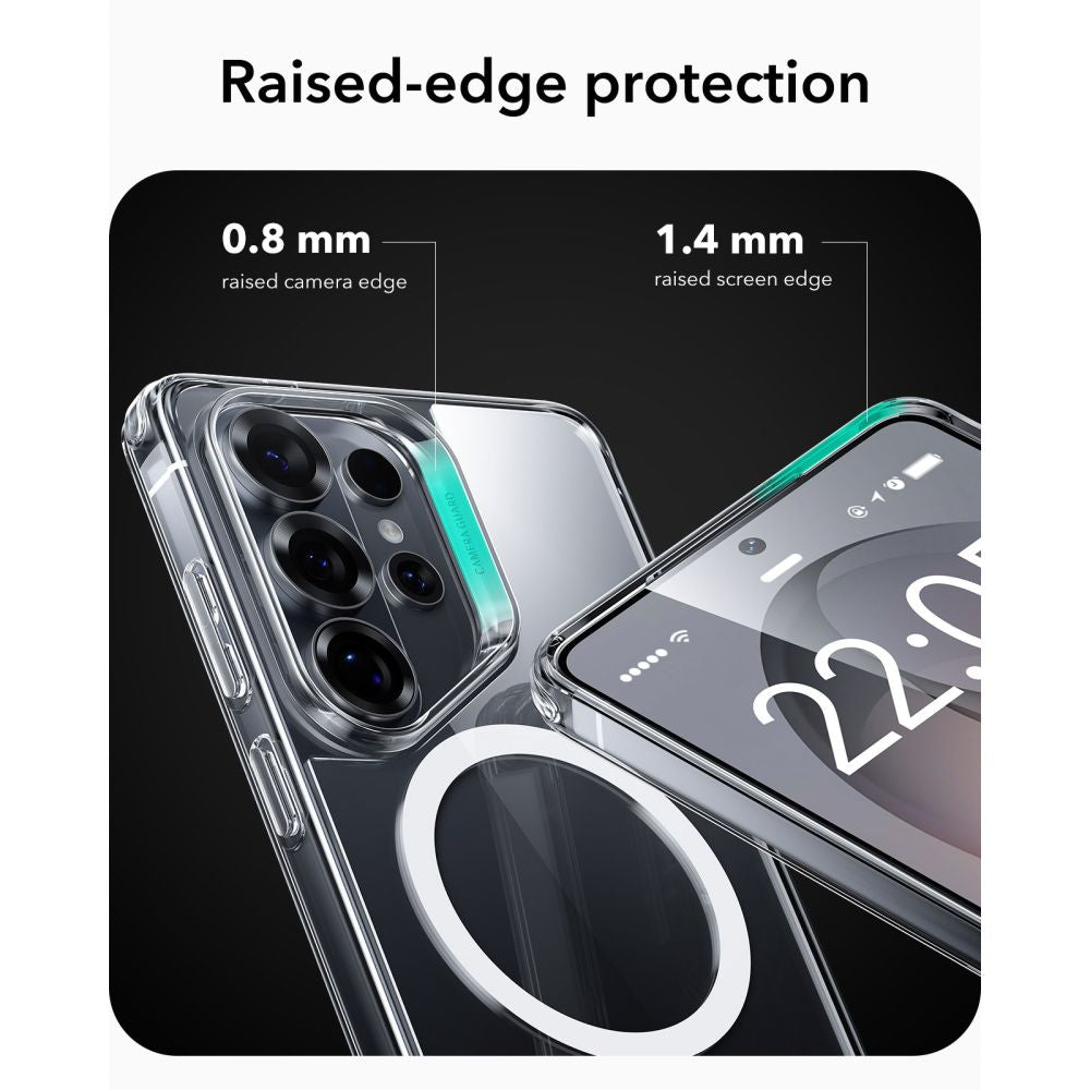 ESR Classic Hybrid MagSafe Case for Samsung Galaxy S26 Ultra - Transparent_2