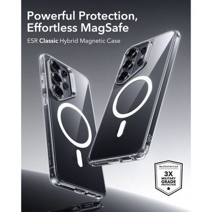 ESR Classic Hybrid MagSafe Case for Samsung Galaxy S26 Ultra - Transparent_4