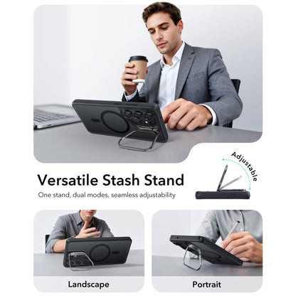 ESR Classic Hybrid Kickstand MagSafe Case for Samsung Galaxy S26 Ultra - Black_2